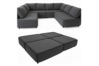 Большое спальное место