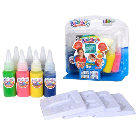 Aqua Gelz - Набор для творчества 7 флаконов геля + 4 формочки 6322562 / артикул   6322562  / GTIN 4006592082413