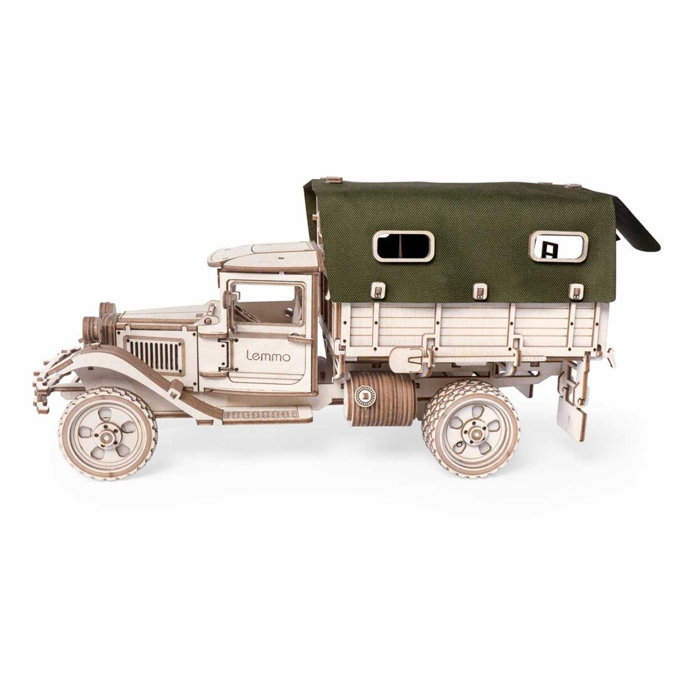 Деревянный конструктор Грузовик ГАЗ-АА с тентом (Lemmo)