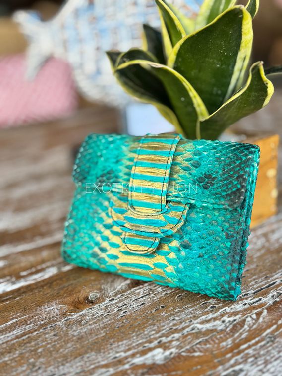 Женский кошелек из кожи питона WA-246