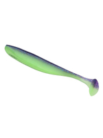 Приманка силиконовая Keitech Easy Shiner 4" PAL #01 Chartreuse Red Flake, 3 упаковки по 7 штук