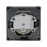 Розетка ArtGallery 16А с заземл. защ. шторки механизм бел. SE GAL000145