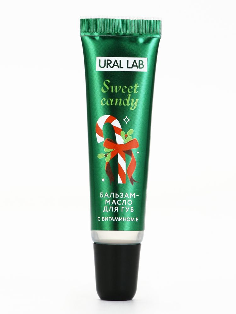 Бальзам-масло для губ яблоко в карамели URAL LAB, 10 гр