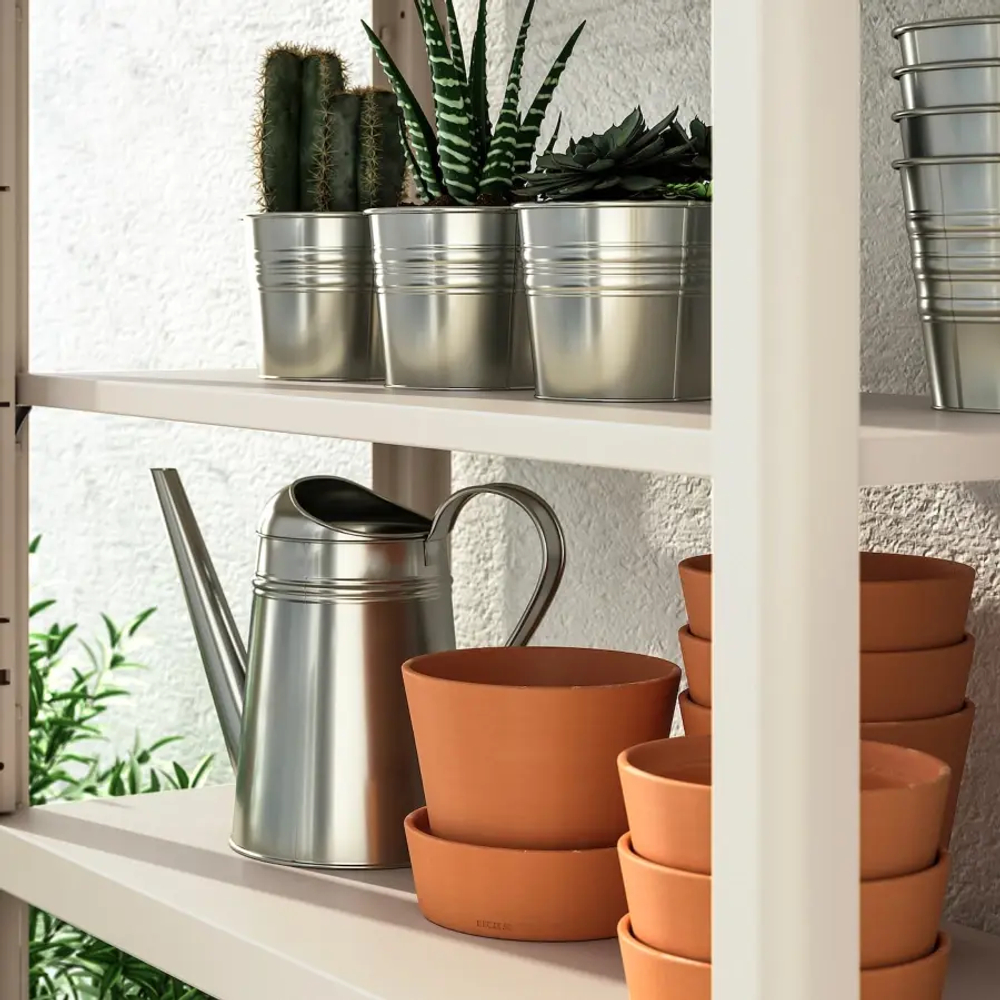 Стеллаж - IKEA KOLBJÖRN/KOLBJORN, 80х35х162 см, оцинкованная сталь, КОЛБЬЕРН ИКЕА