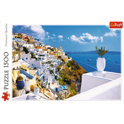 Puzzle "1500" - Santorini, Greece / Włodarczyk