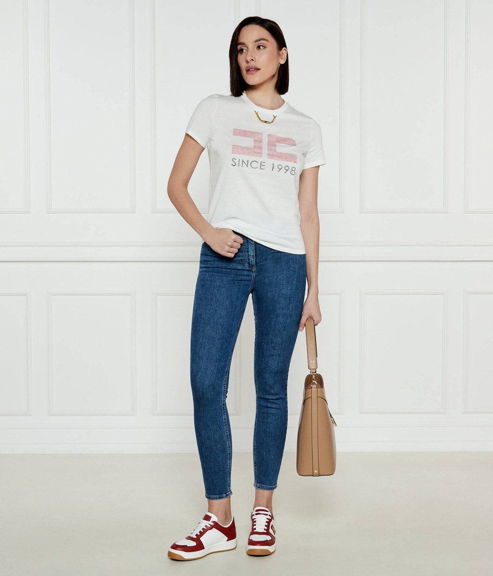 Футболка Elisabetta Franchi - белый(MA03351E2)