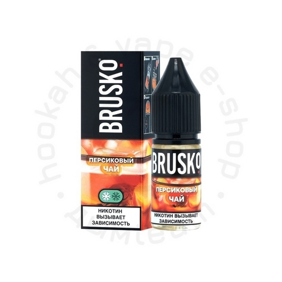 Жидкость BRUSKO Salt, 10 мл, Персиковый чай, 2 (М)