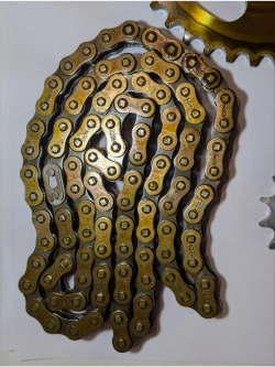 -x Звезды трансмиссии 428-14/36+цепь 98L Дельта, Альфа