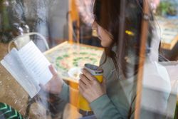 Термокружка Klean Kanteen TKWide Cafe Cap 12oz (355 мл) Sunset