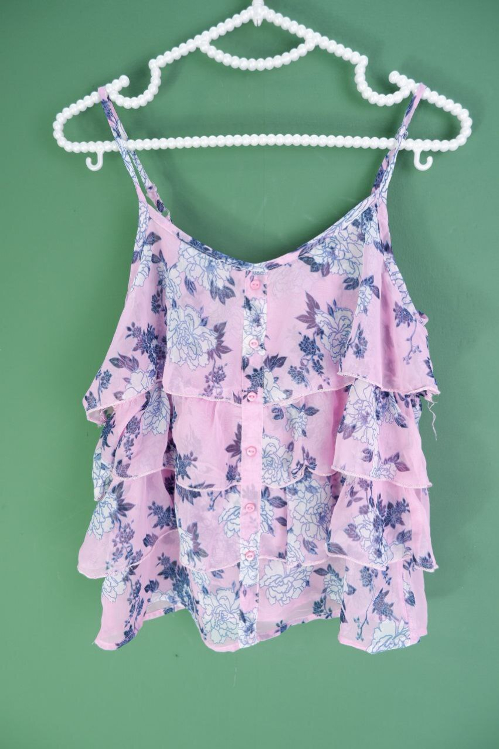 Топ Tally Weijl романтичный на лето 40 размер