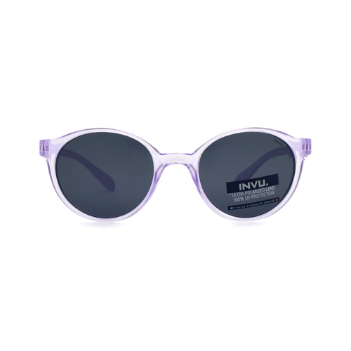 Очки INVU K2903D панто прозрачно-сиреневые