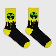 Носки BOOMERANGS Кислота, черн/желтый