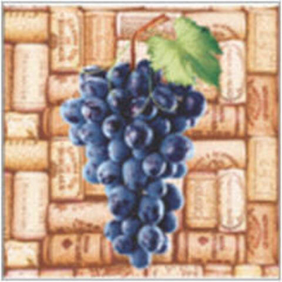 КОЛЛЕКЦИОННЫЕ ВИНА Салфетки DE LUXE 24*24 ,3 слойные *15