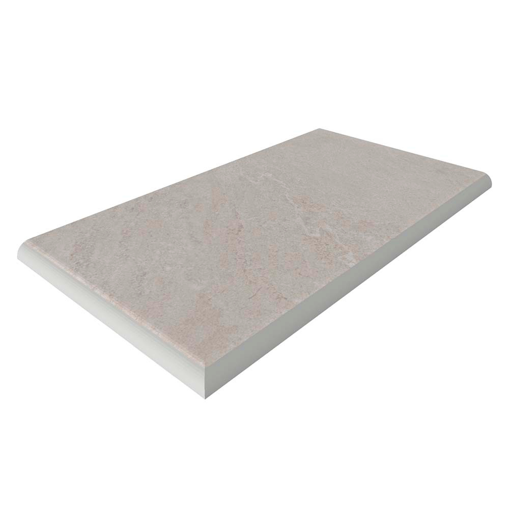 Cтупень угловая завальцованная LIFEBRICK OUTDOOR MOUNTAIN WHITE