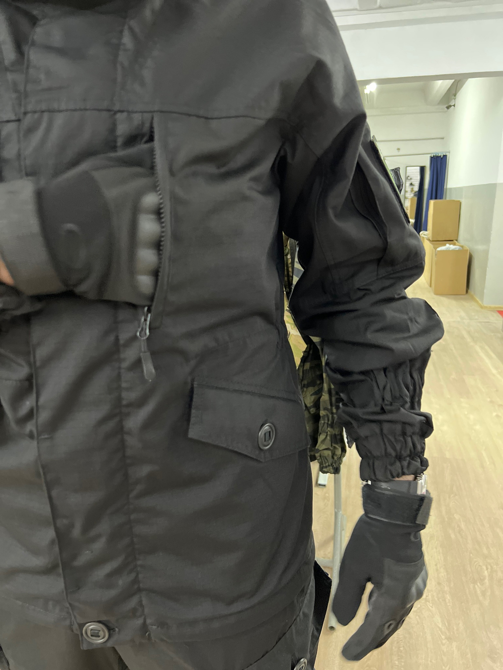 Костюм горка 6 весна лето / черный