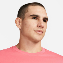Мужское теннисное поло Nike Court Heritage RG T-Shirt Men - Pink, Multicoloured