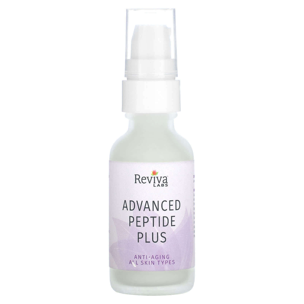 Reviva Labs, Advanced Peptide Plus, для всех типов кожи, 29,5 мл (1 жидк. Унция)