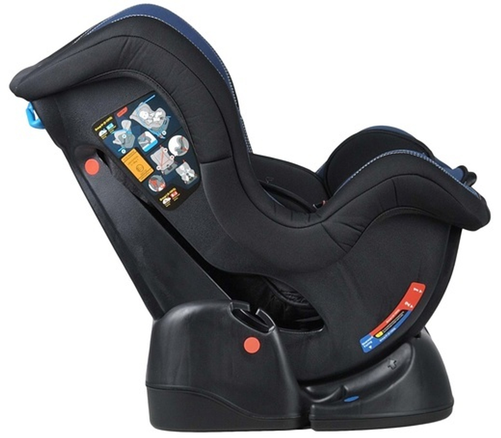 Автокресло детское GE-B (чёрно-голубой (black+blue)) Артикул: GE-B/8