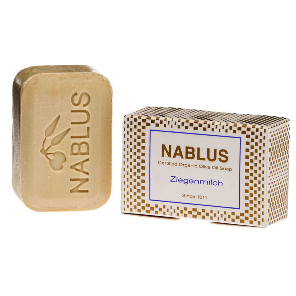 Наблусское оливковое мыло на основе козьего молока, 100 гр
