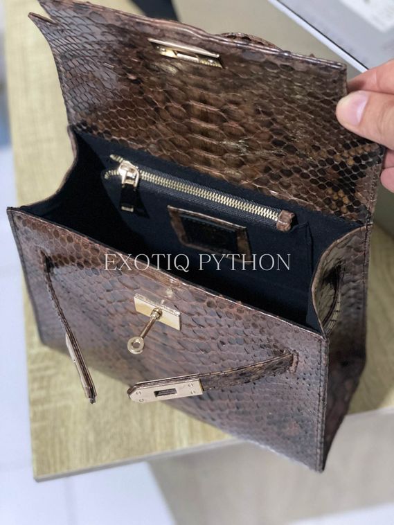 Сумка из кожи питона BG-473