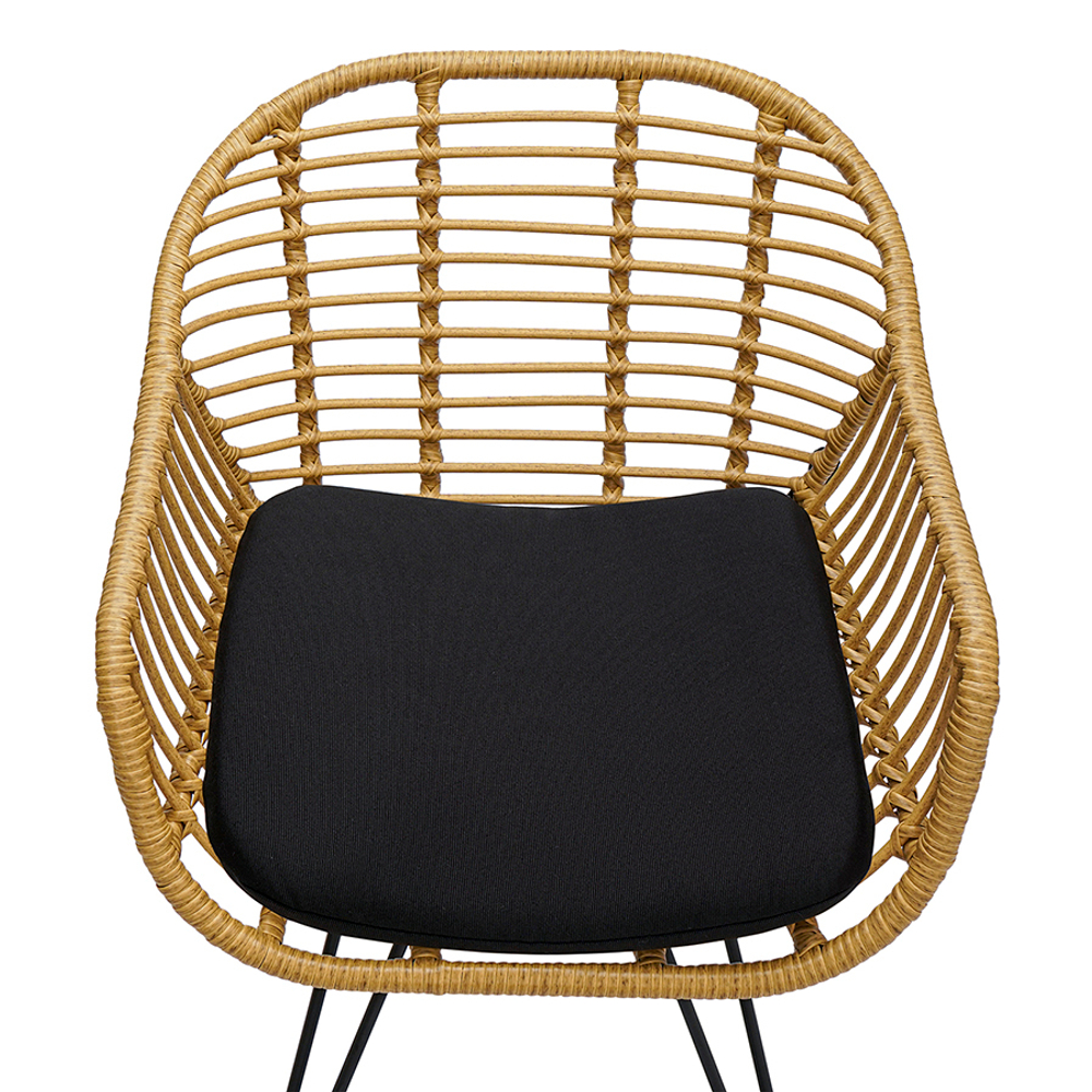 Стул vetle bent, ротанг