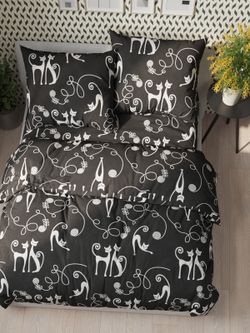 Наволочка комплект 2шт Полисатин Мечта "Тойгер" 70x70 см на молнии