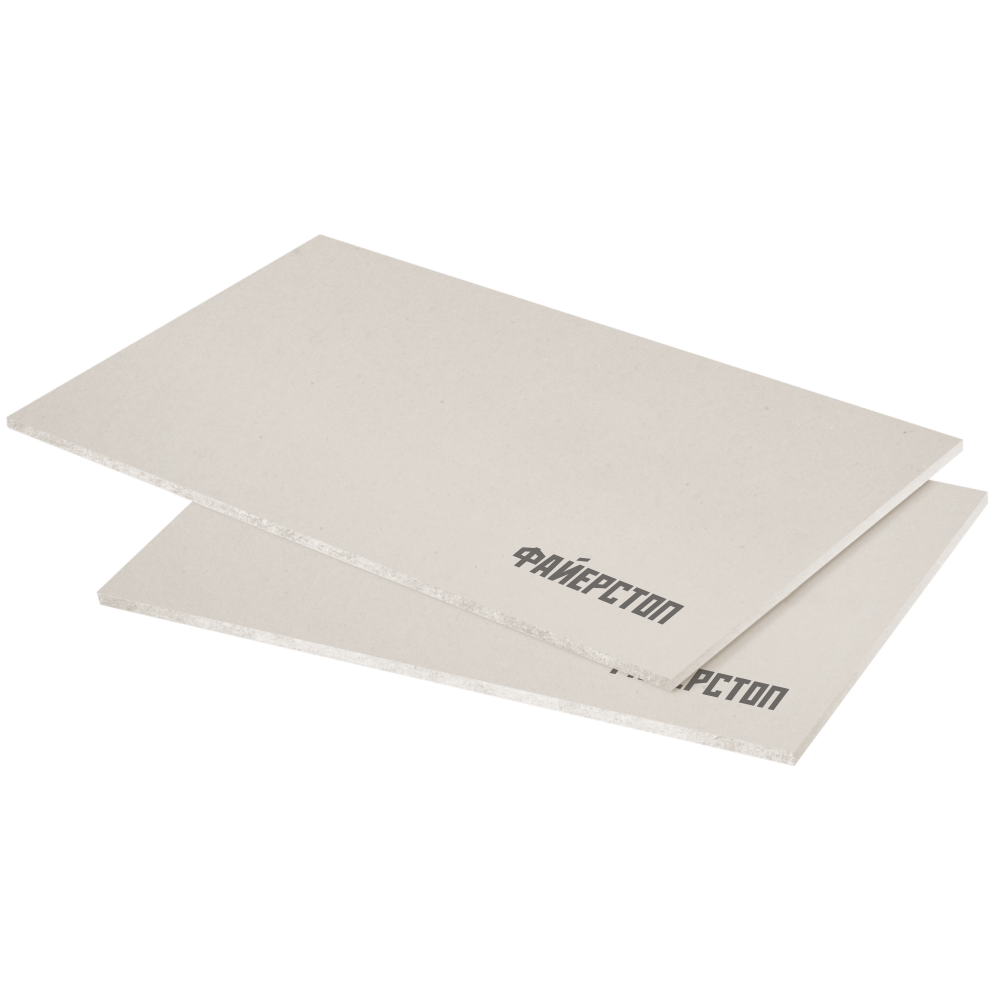 Плита гипсовая негорючая Волма Файерстоп ПК 1200х2500х12,5 мм