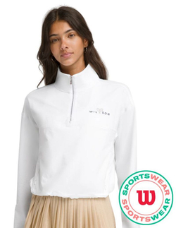 Женская теннисная куртка Wilson Core Davenport Half Zip