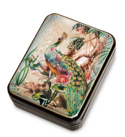 Народные промыслы ШК-55/125 Шкатулка «Павлины»