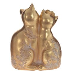 GAEM Фигурка декоративная "Кошки", L15 W8,5 H18,5 см