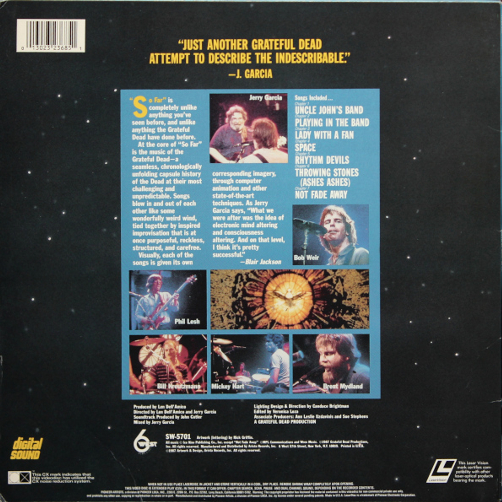 Grateful Dead / So Far (LD)