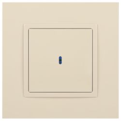 Выключатель ЭРА Elegance 14-1102-02 с подсветкой 10АХ-250В IP20 слоновая кость