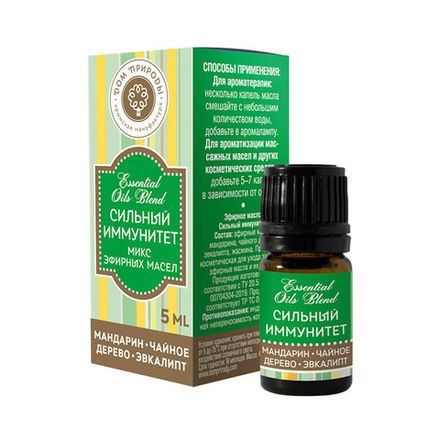 Микс эфирных масел "Сильный иммунитет"