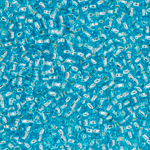 Японский бисер TOHO Round 11/0 (№23), с внутренним серебрением, прозрачный