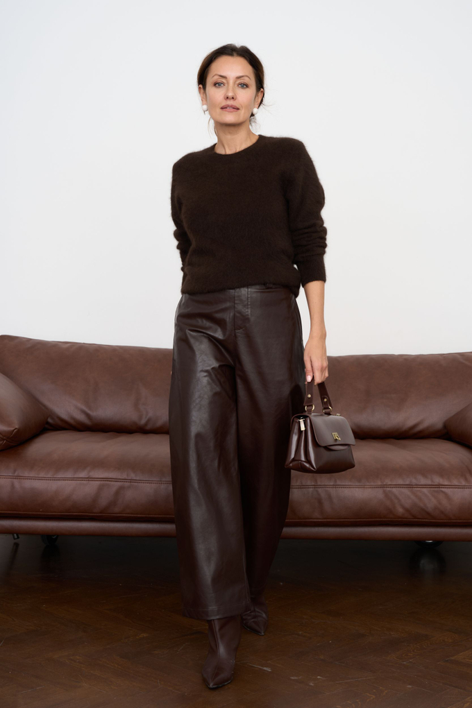 Брюки эко - кожа Лекса