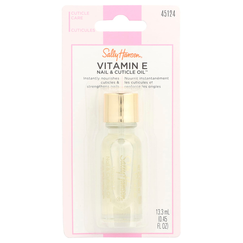 Sally Hansen, Vitamin E, масло для ногтей и кутикулы ™, 13,3 мл (0,45 жидк. Унции)