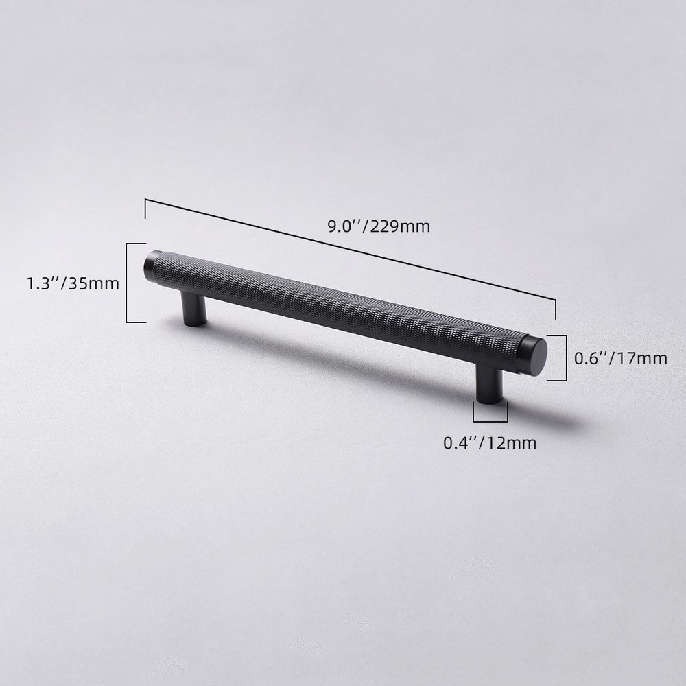 Ручка-скоба HK012 20.3 cm black