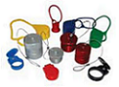 Заглушка БРС 1/2 BIR Ниппель (ISO A, красная, пластик)