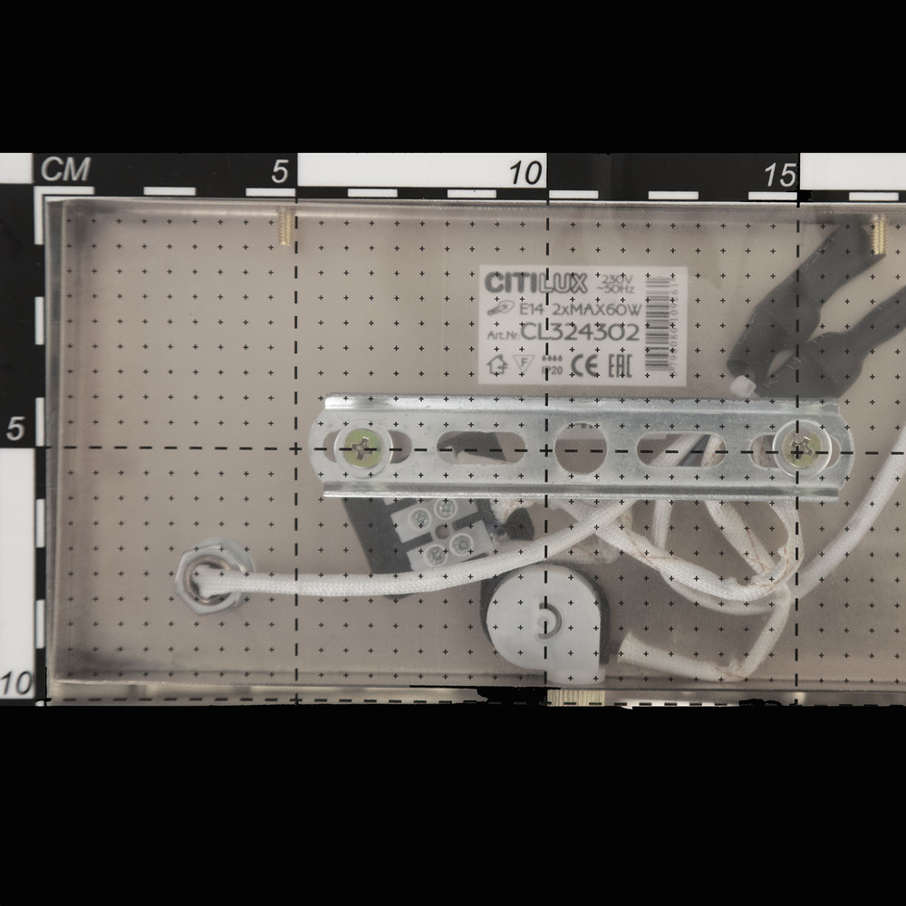 Citilux Портал CL324302 Бра хрустальное с выключателем Золото