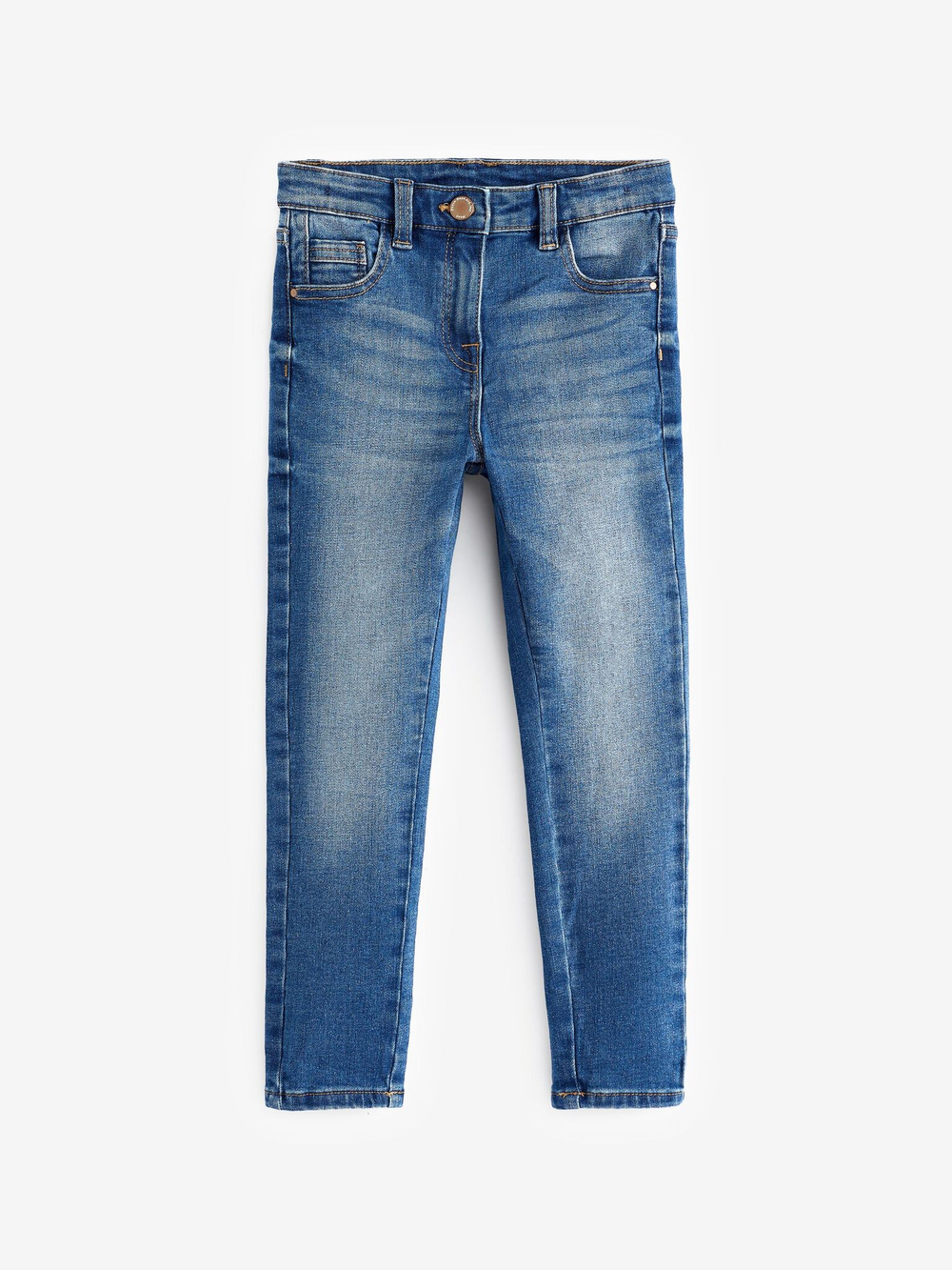 Джинсы для девочки Next U53-751, Синий
