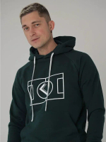 Худи поле зеленое Город Горький мужское
