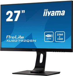 Монитор Iiyama 27;; ProLite XUB2792QSN-B1 2560x1440 IPS LED 75Гц 4ms HDMI DisplayPort USB-C