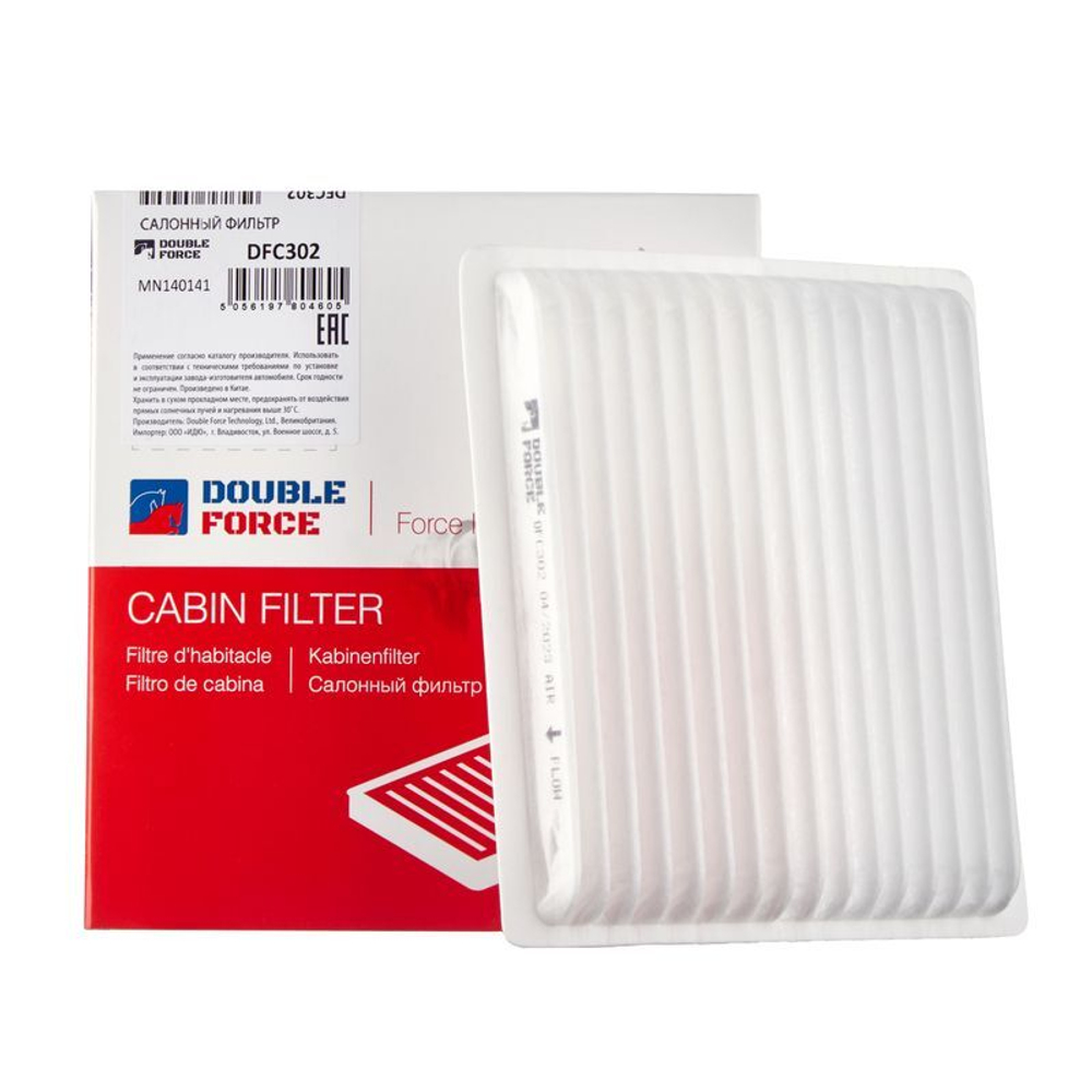 Фильтр салонный DOUBLEFORCE DFC302