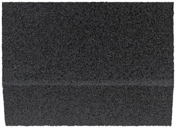 Губка шлифовальная угловая, алюминий-оксидная, 100х70х25 мм, средняя жесткость  Р 60