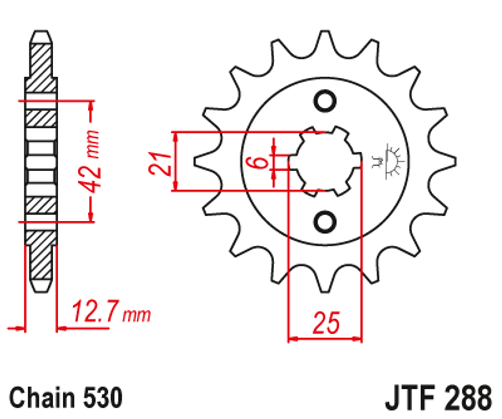 Звезда JTF288.18