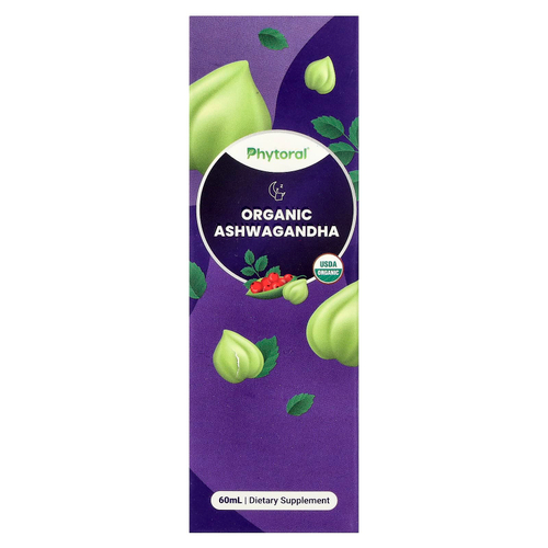 Phytoral, Органическая ашваганда, 60 мл