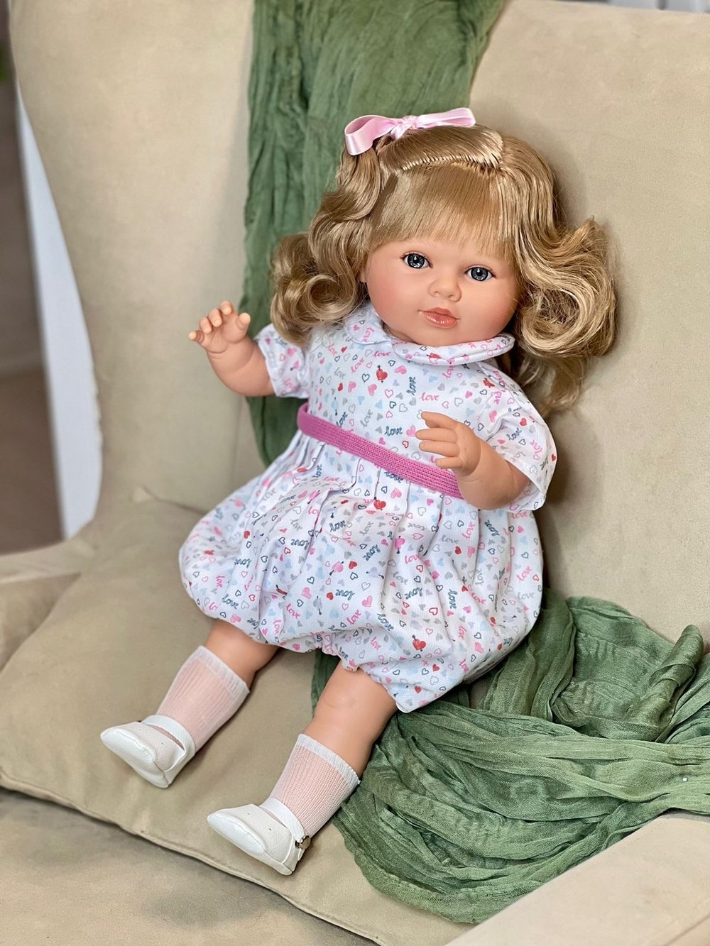 Кукла для девочки мягконабивная 52см Карла(7219K)