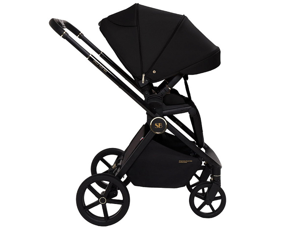 Детская коляска Sweet Baby Stella Plus Therma 2 в 1 427414 Black