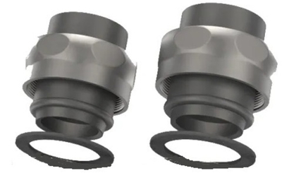 Монтажный комплект (присоединителей / адаптеры под сварку) для счетчика газа ДУ-40, 2"