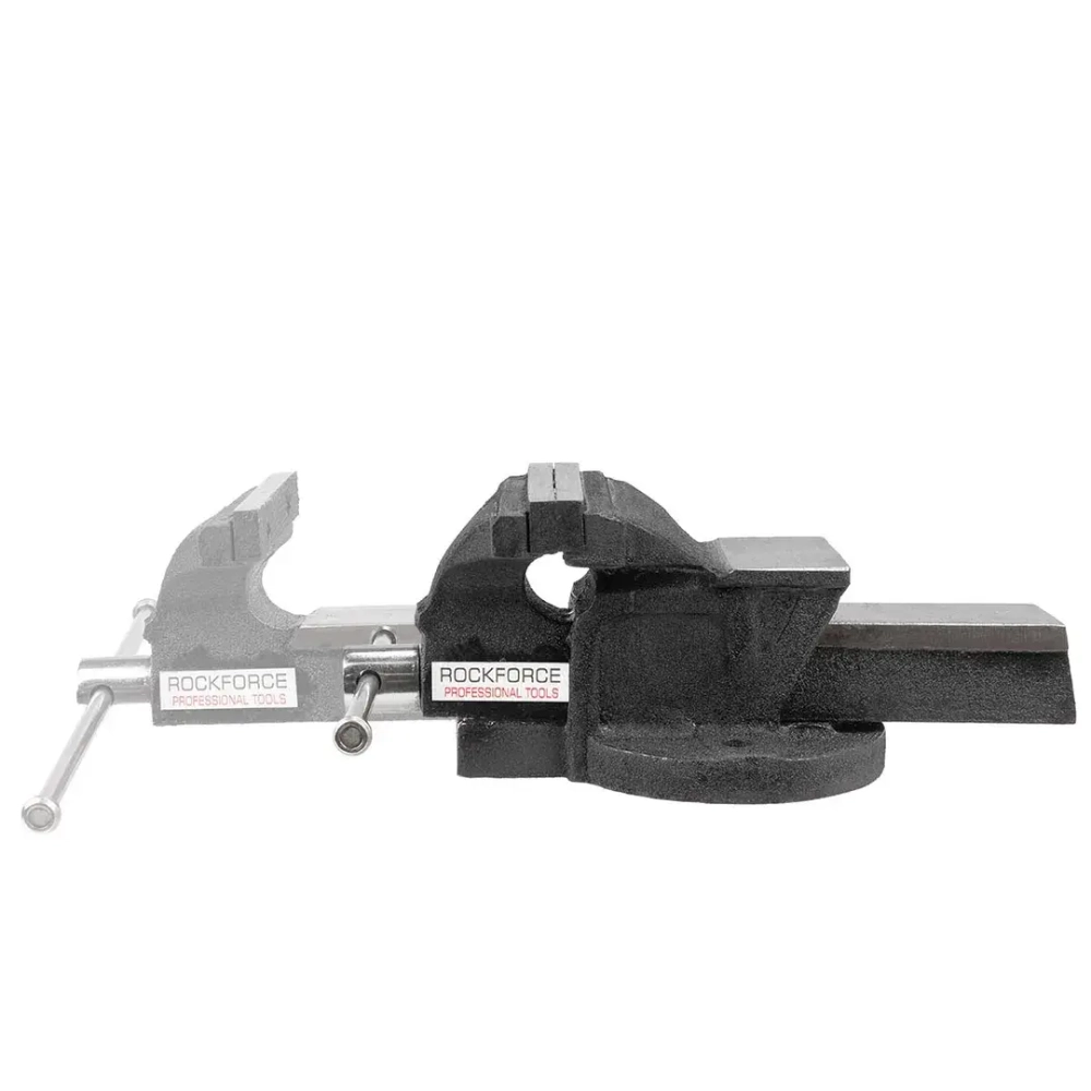 Тиски стальные с наковальней 4''-100мм RockForce##Rock FORCE RF-6540204